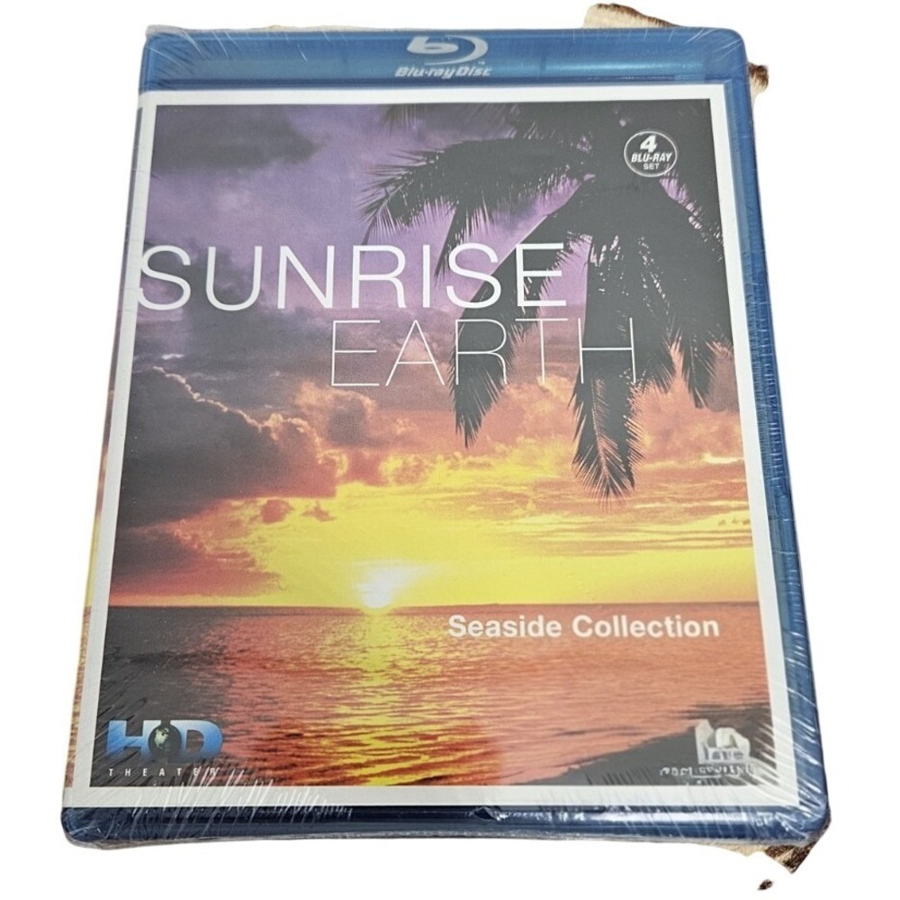 Sunrise Earth Seaside Collection 4-Disc Blu-ray Set Nature Documentary NEW